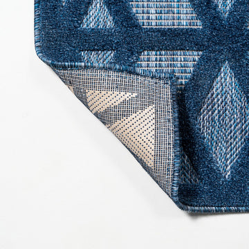 Talaia Neutral Geometric Indoor/outdoor Area Rug
